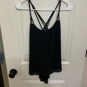 Black Strappy Top